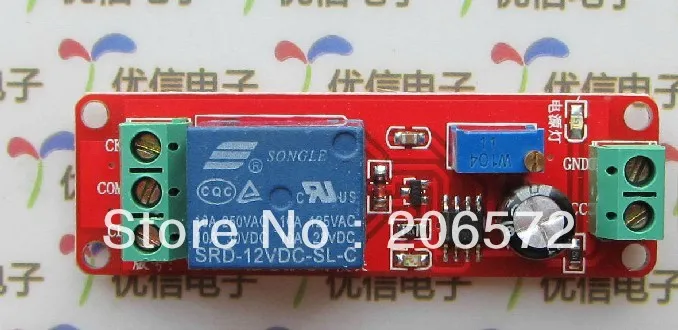 12 В модуль реле задержки/модуль задержки времени | Обустройство дома