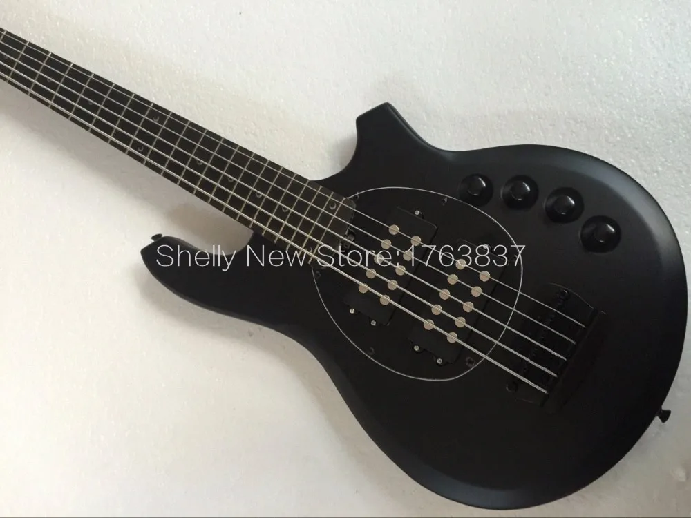 Шелли новый магазин настраиваемый матовый черный Musicman StingRay bass ebonboard 5 струн