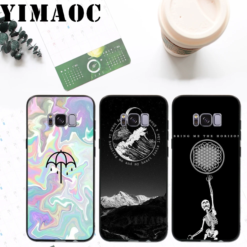 Мягкий силиконовый чехол YIMAOC Bring Me the Horizon Cool для samsung Galaxy S9 S8 A6 Plus 2018 S7 S6 Edge A5 A3 2017 2016