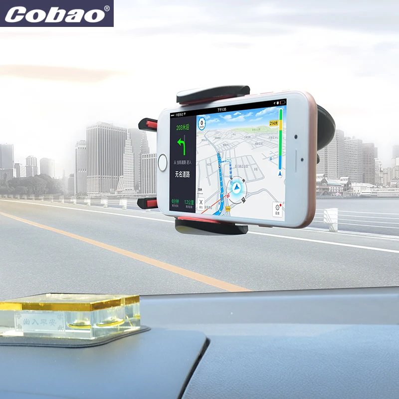 Cobao Универсальный 360 градусов Автомобильный держатель мобильного телефона