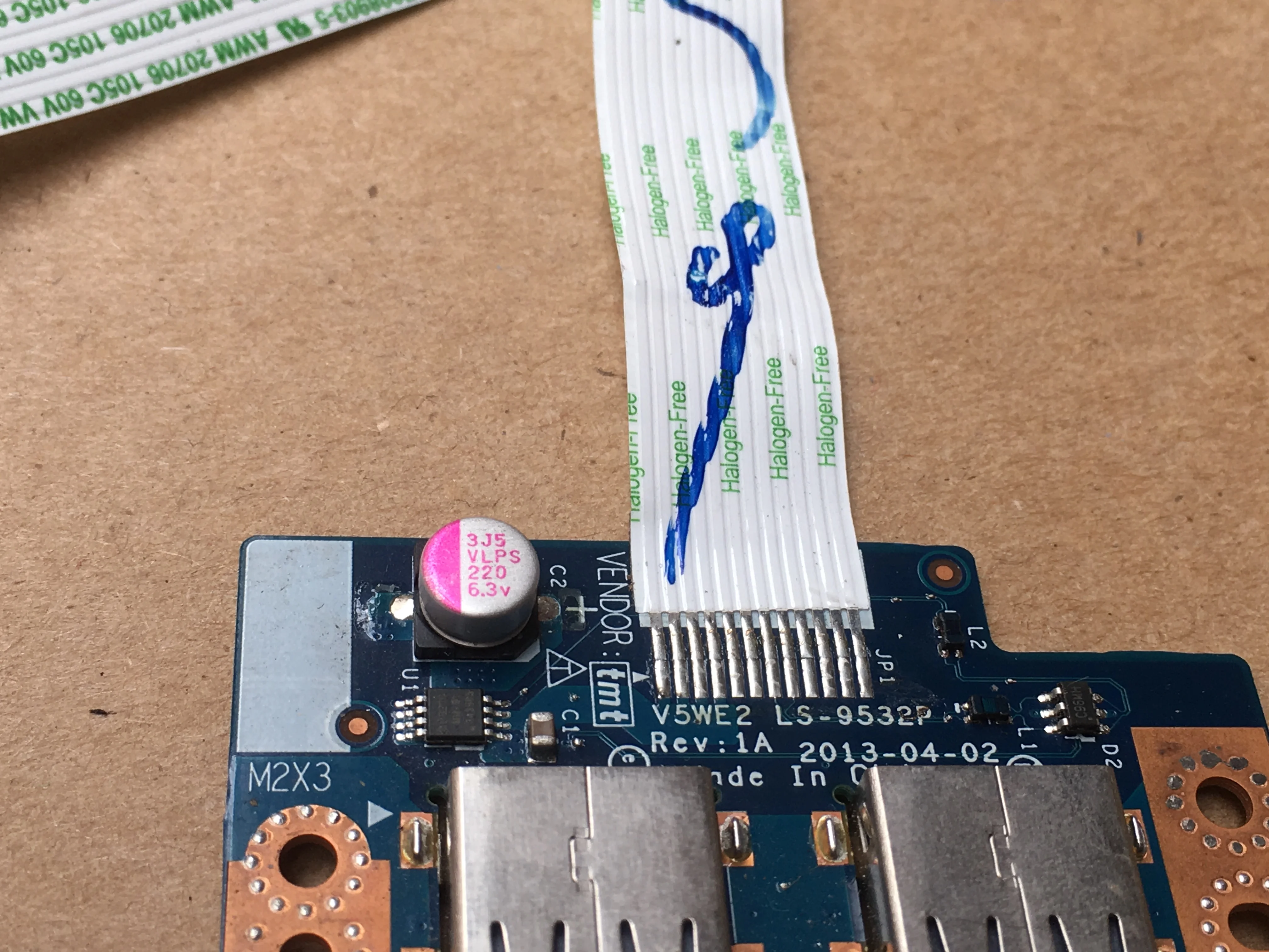 USB кабель платы LS 9532P для ACER Aspire V5 561G E1 570 530 510 572 572P 532 NE510 NE570 NE572 NV510 NV570