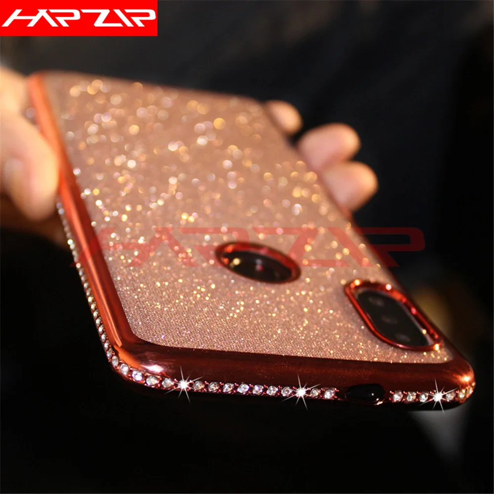 

Glitter Bling Soft Cover For Huawei Honor 8A 8C 8S 8X 7X 7A 7C Pro V10 V20 P20 P30 Mate 10 20 Lite 20X Y9 Y5 KSE-LX9 2019 Case