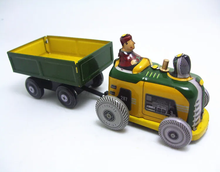 Детские Мини винтажные оловянные игрушки трение грузовик Детство классический