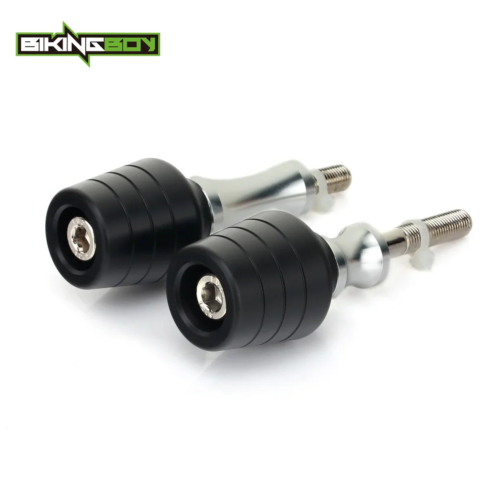 BIKINGBOY для Kawasaki ZX6R ZX-6R ниндзя ZX636 2013, 13, 14, 15, 16, 17, 1 набор рамки Ползунки Крушение протектор колодки