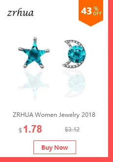 ZRHUA новые модные хорошие продажи 925 стерлингового серебра звезда серьги аксессуары белые овальные brincos для женщин/девочек свадебные украшения