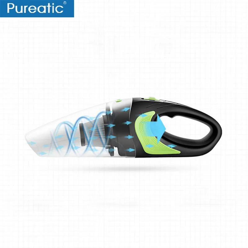 120 Вт портативный автомобильный пылесос ручной влажный/сухой двойного