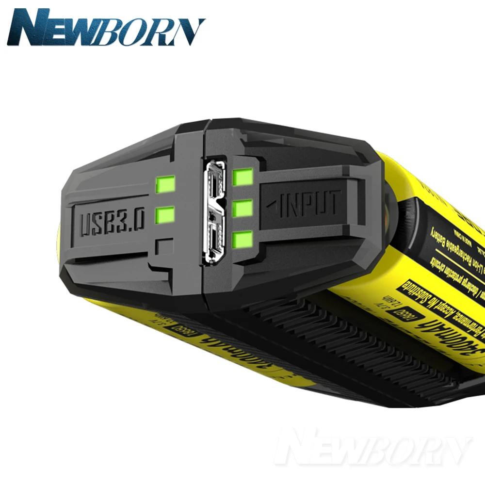 NITECORE F2 гибкий внешний аккумулятор 2 а умный литий ионный IMR слота USB зарядное