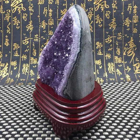 Natural Amethyst hole crystal quartz Brazil Beautiful agate | Дом и сад