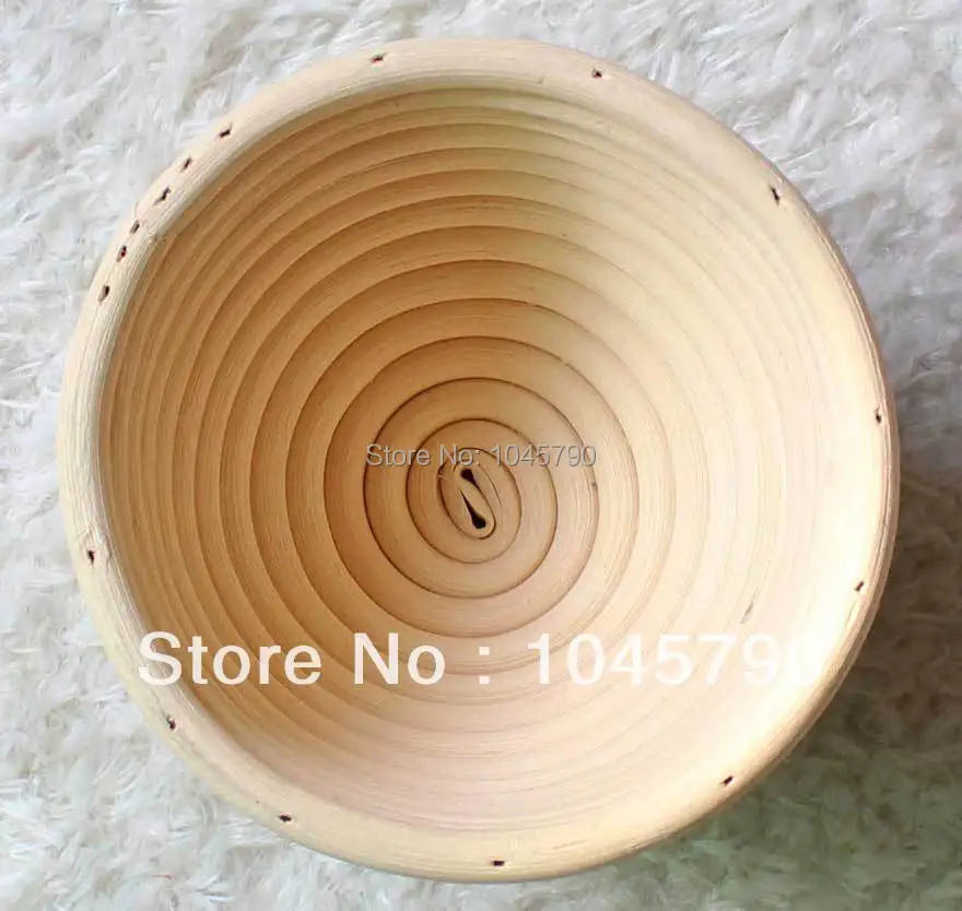 Бесплатная доставка 1X13 см круглая корзина для хлеба Banneton Brotform | Дом и сад