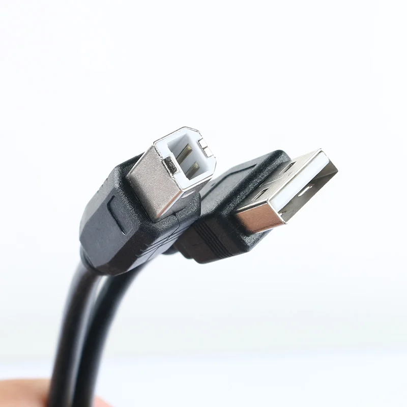 USB кабель LANFULANG для принтера HP Deskjet 1112 2130 3634 3755 ENVY 4520 все в одном F0V69A|Кабели передачи