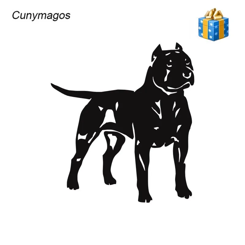 Cunymagos питбулл американский стаффордширский терьер собака животное наклейка
