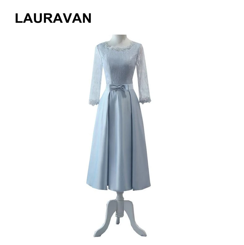 vestido latest burgandy cheap semi formal beautiful modest bridesmaid dresses girls grey lace sleeves dress woman wedding | Свадьбы и