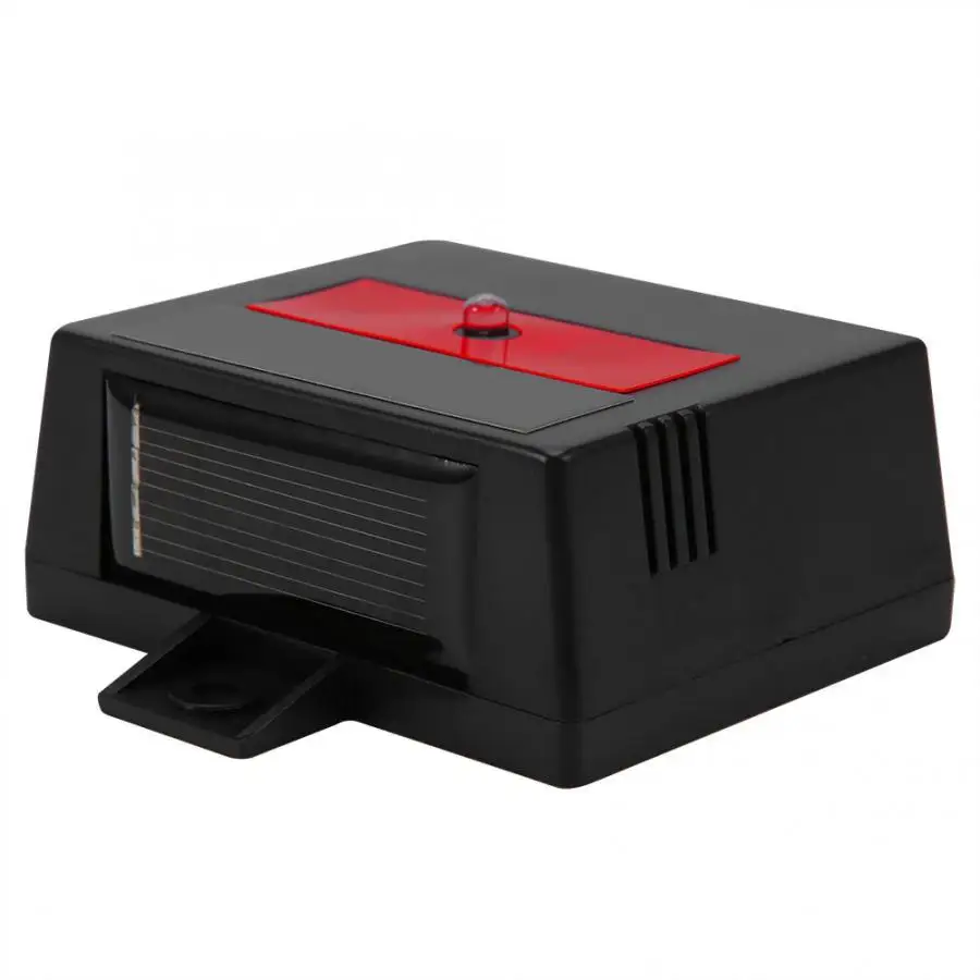 0.96Wh 1 2 V солнечные отпугиватель животных для кошек лисы сканкс енотов открытый