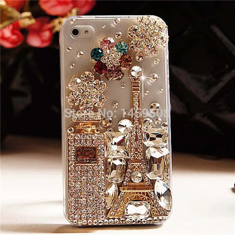 For OPPO R11 R11s Plus R15 R17 F11 Pro A59 A71 A77 A83 F1s F5 F7 F9 A3s A5 A7 A9 Reno Perfume Bottle Rhinestone Case Cover |