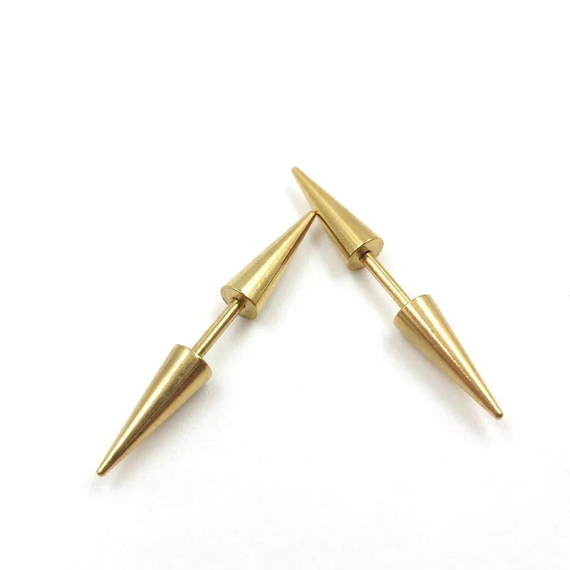 2 шт. женские серьги гвоздики из нержавеющей стали|stainless steel stud earrings|fashion earringsstud