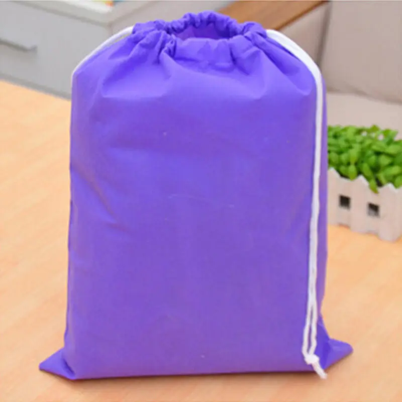 1PCS Non-woven Women Drawstring Bags for Book Clothes Travel Fabric Shoes Pouch Bag | Багаж и сумки