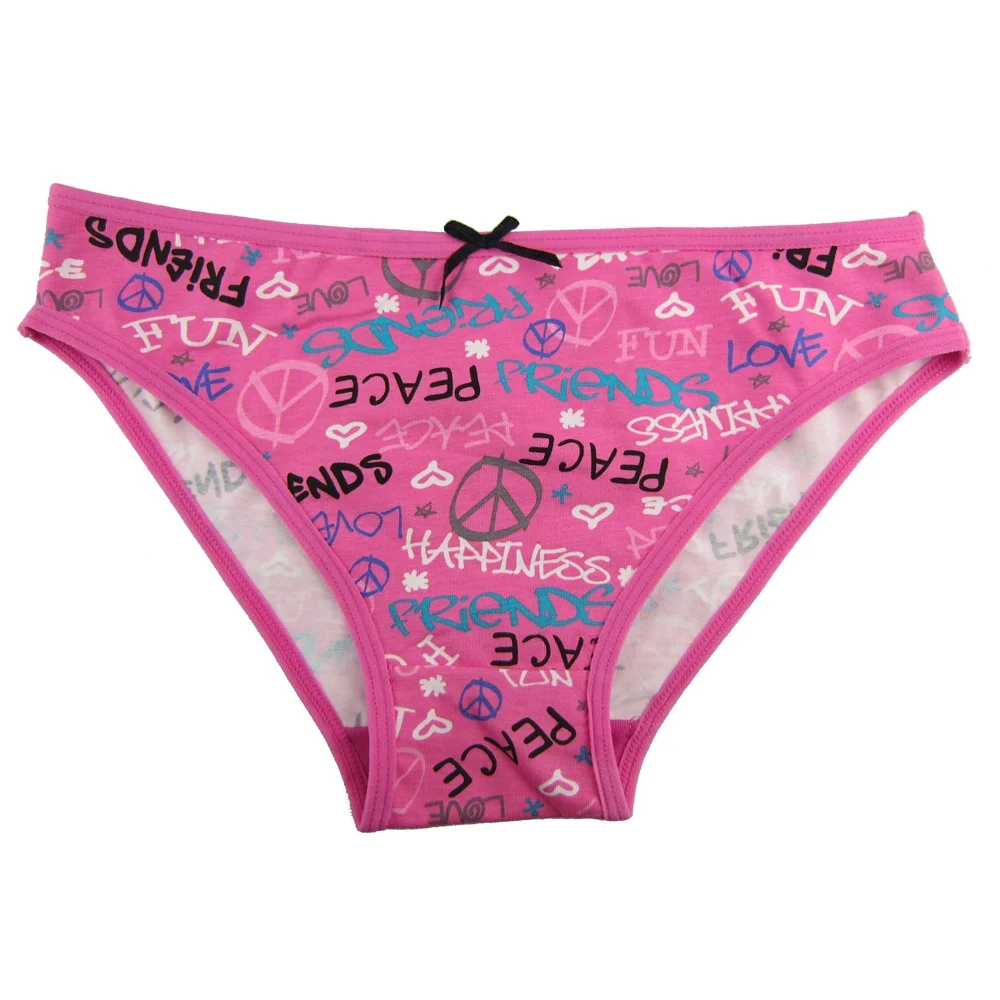 Нижнее белье для девочек популярные детские трусики хлопок спандекс S M L