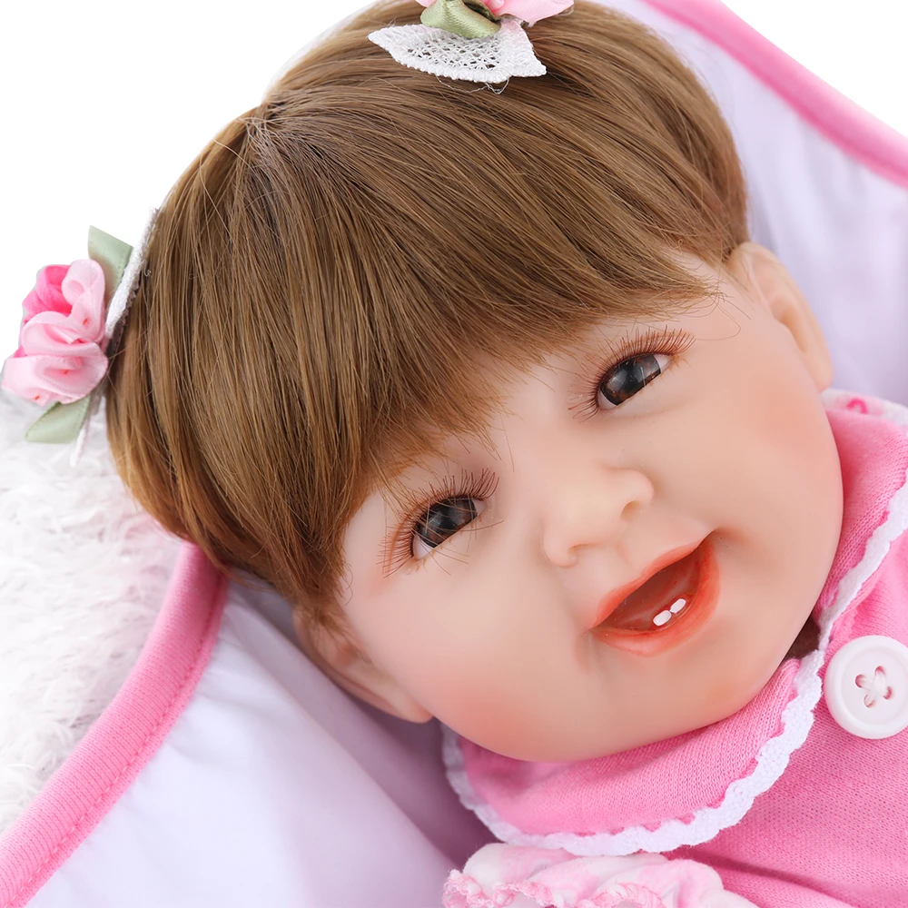 KAYDORA Reborn Baby Doll Реалистичная плюшевая игрушка для новорожденных девочек тканевая