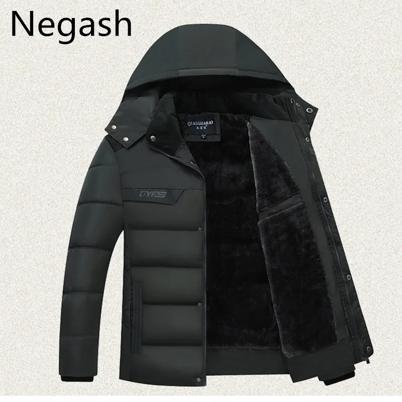 Бренд Negash высокое качество модная новинка мужская зимняя куртка из овечьей