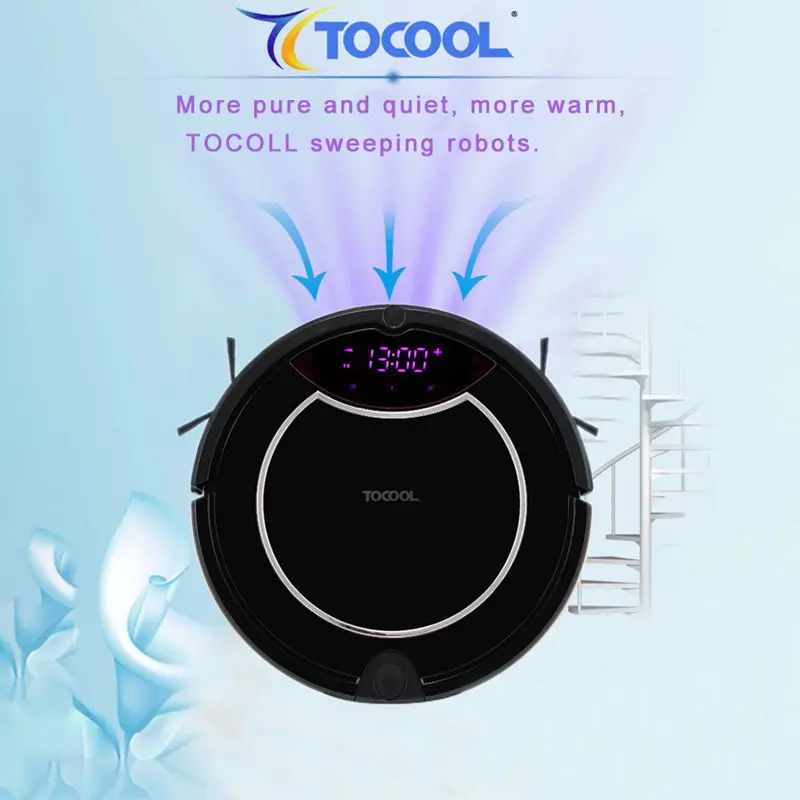 TOCOOL-450 беспроводной пульт дистанционного управления умная машина пылесос автоматическая многофункциональная подметальная машина уборочная машина wi-Fi