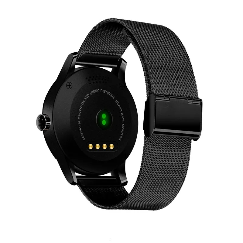 Горячая Распродажа K88H умные часы круглый экран Двойная система для измерения