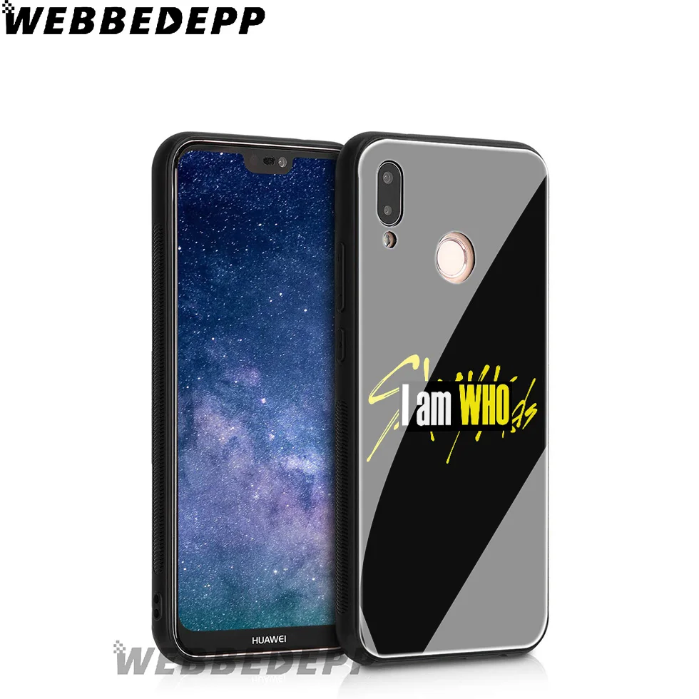 WEBBEDEPP чехол из закаленного стекла для Huawei Mate 20 P20 P10 P Smart 2019 2018 &amp Honor 10 9 8X 7A Lite Pro |