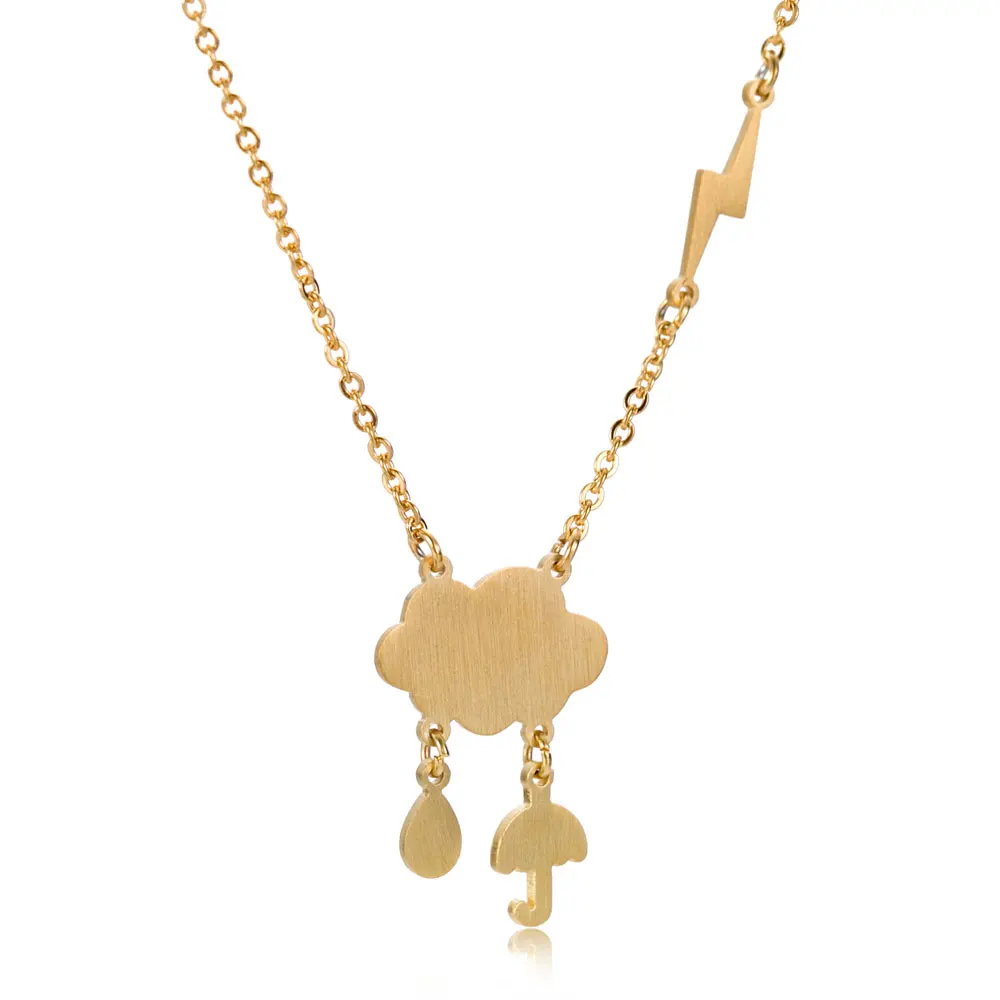 Крошечные Ювелирные изделия Очаровательное ожерелье для женщин из нержавеющей