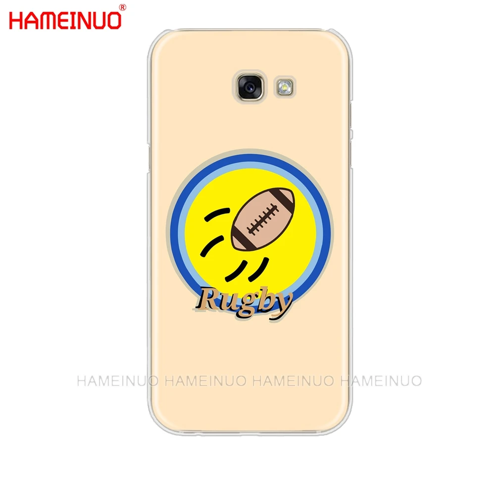 HAMEINUO регби мяч спортивный сотовый телефон чехол для Samsung Galaxy A3 A310 A5 A510 A7 A8 A9 2016 2017
