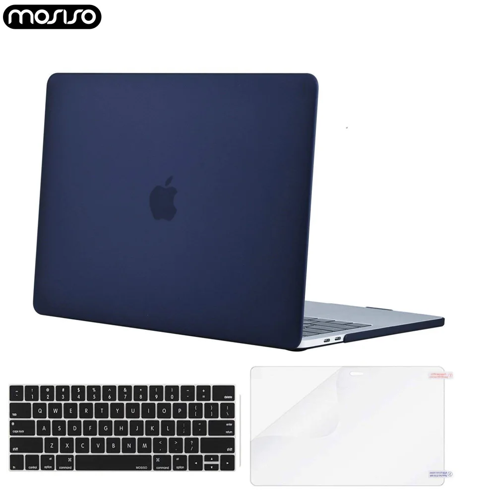 Пластиковый жесткий чехол MOSISO для ноутбука Macbook New Pro 13 A1708 A1706 A1989 Touch bar A1707 A1990 15 2016