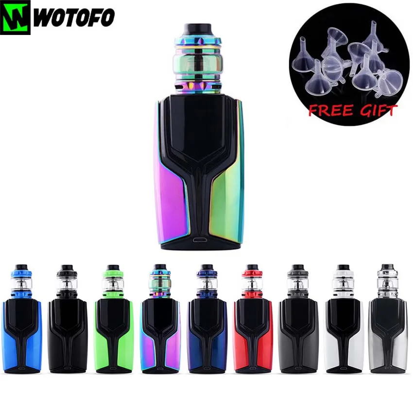 Оригинальный Wotofo Mod комплект 200 Вт электронных сигарет vape Комплект С Flux поле 4 мл/5