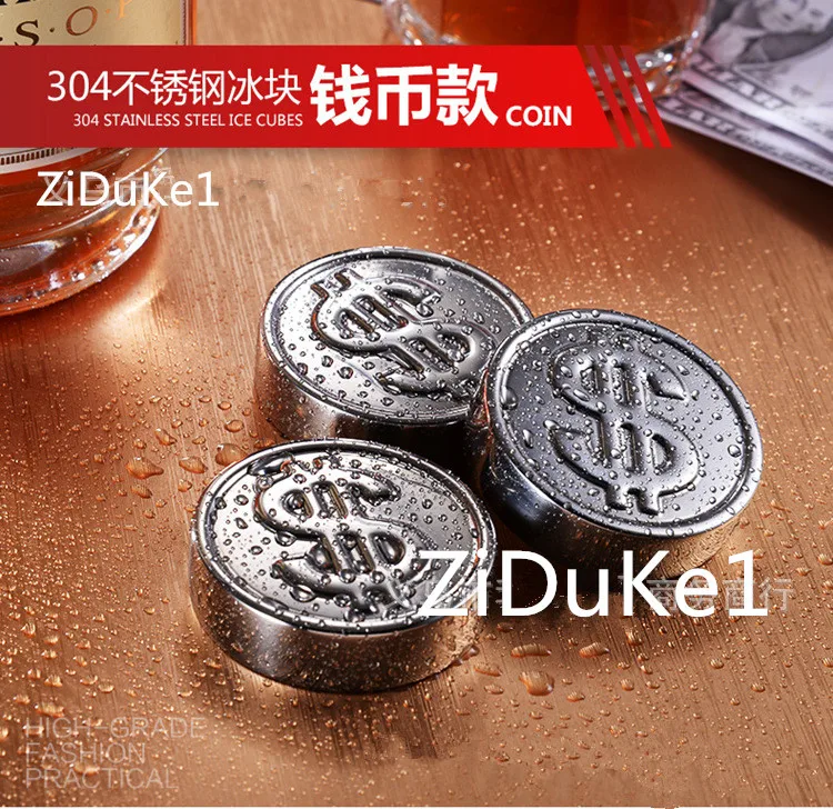 1 шт Новый горячий охладитель для виски! Кубики льда из нержавеющей стали камень