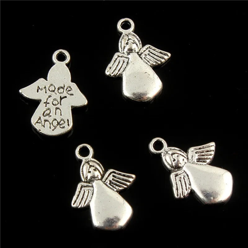 Ювелирные изделия diy Ручная работа 30 шт Ангел тибетский серебряный шарик