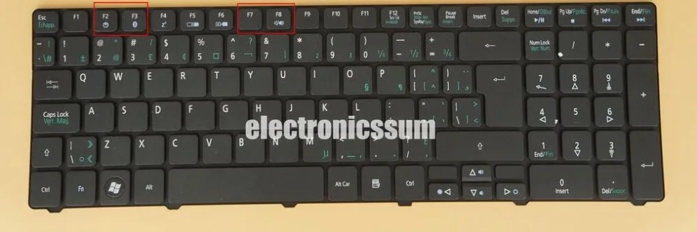 Клавиатура для Acer Aspire 5250 5251 5252 5253 5253G 5333 5336 5338 5342 5349 5410 5479Z