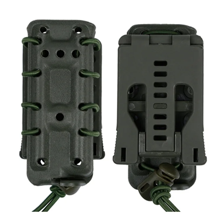 OD-C Военный страйкбол Тактический Скорпион 9 мм FastMag один Molle подсумок быстро Mag держатель сумка охотничий пистолет Mag кобура - Цвет: OD-C