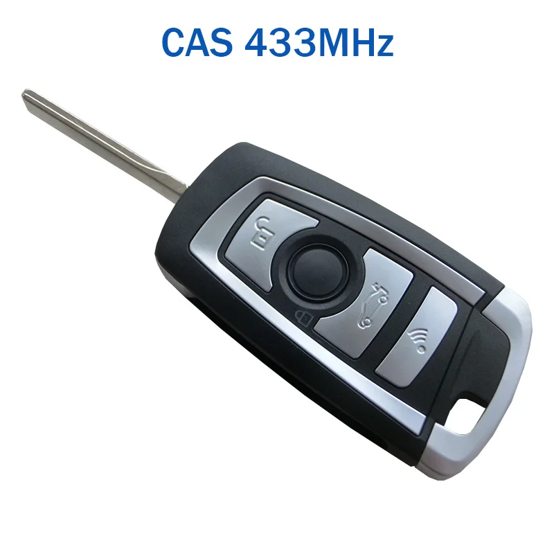Модификация складной дистанционный ключ брелок 433 МГц PCF7946 для BMW CAS2 система (HU92