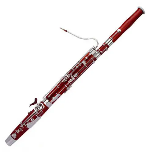 26 клавиш древесина клена C Ключ bassoon с cupronickel частями|Кларнет| |