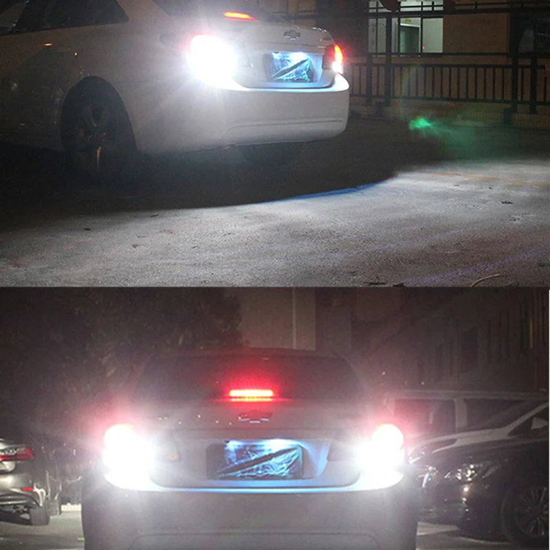 2 шт. T15 W16W 5050 16 SMD Canbus без ошибок Автомобильный задний фонарь автомобильная лампа