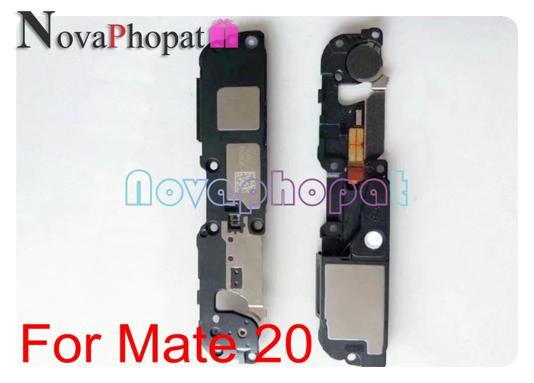 

Громкий динамик Novaphopat для Huawei Mate 20, звуковой динамик, громкоговоритель, гибкий кабель, Замена платы + отслеживание