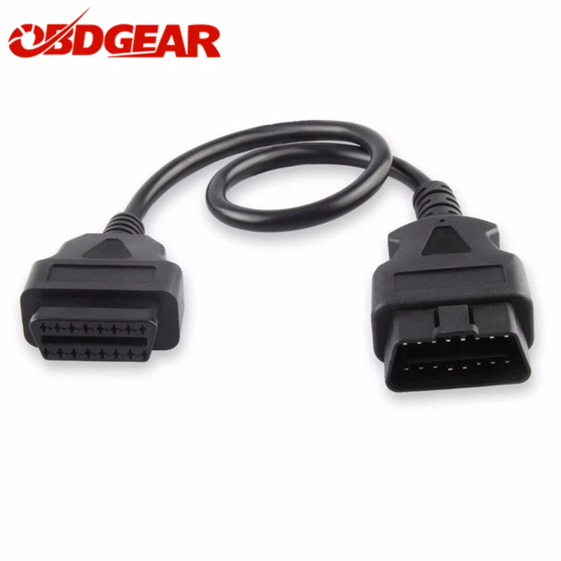 ELM327 OBD2 Диагностический кабель OBD Удлинительный 16 контактный штекер гнездовой