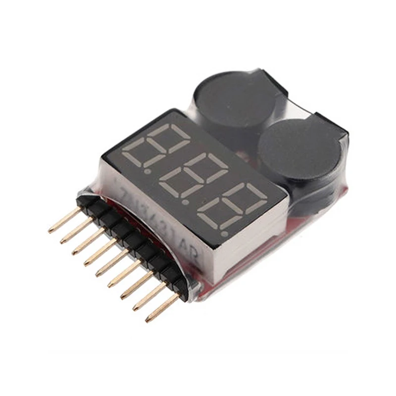 S Новый 1 8 Lipo Li Ion Fe батарея напряжение 2IN1 Индикатор тестер низкого напряжения