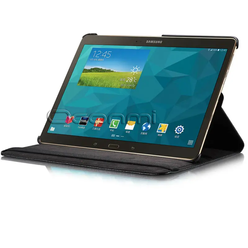 Для Samsung Galaxy Tab S 10 5 чехол с вращающейся на 360 градусов функцией подставки для SM T800
