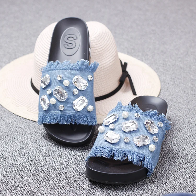 Роскошный чехол с украшением в виде крупных кристаллов сандалии гладиаторы из