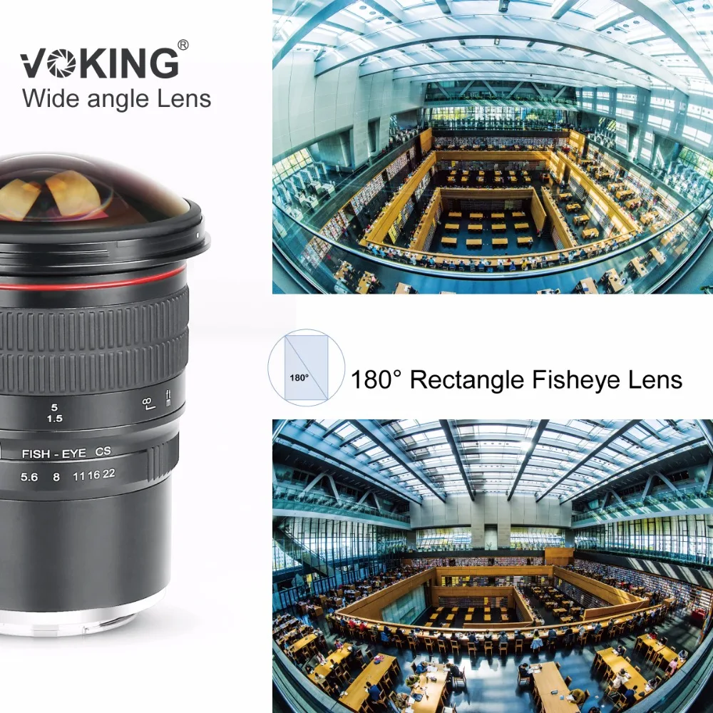 VOKING VK рыбий глаз 8 мм f/3 5 ультра широкоугольный объектив для цифровой камеры Fujifilm