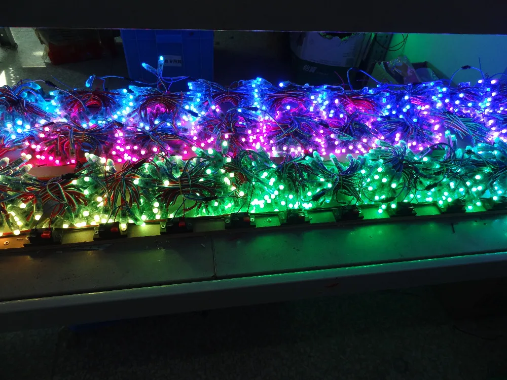 Mokungit 200 шт. 9 мм адресный RGB светодиодный пиксесветильник свет UCS1903 SM16703 ws2811 5 в 12 В