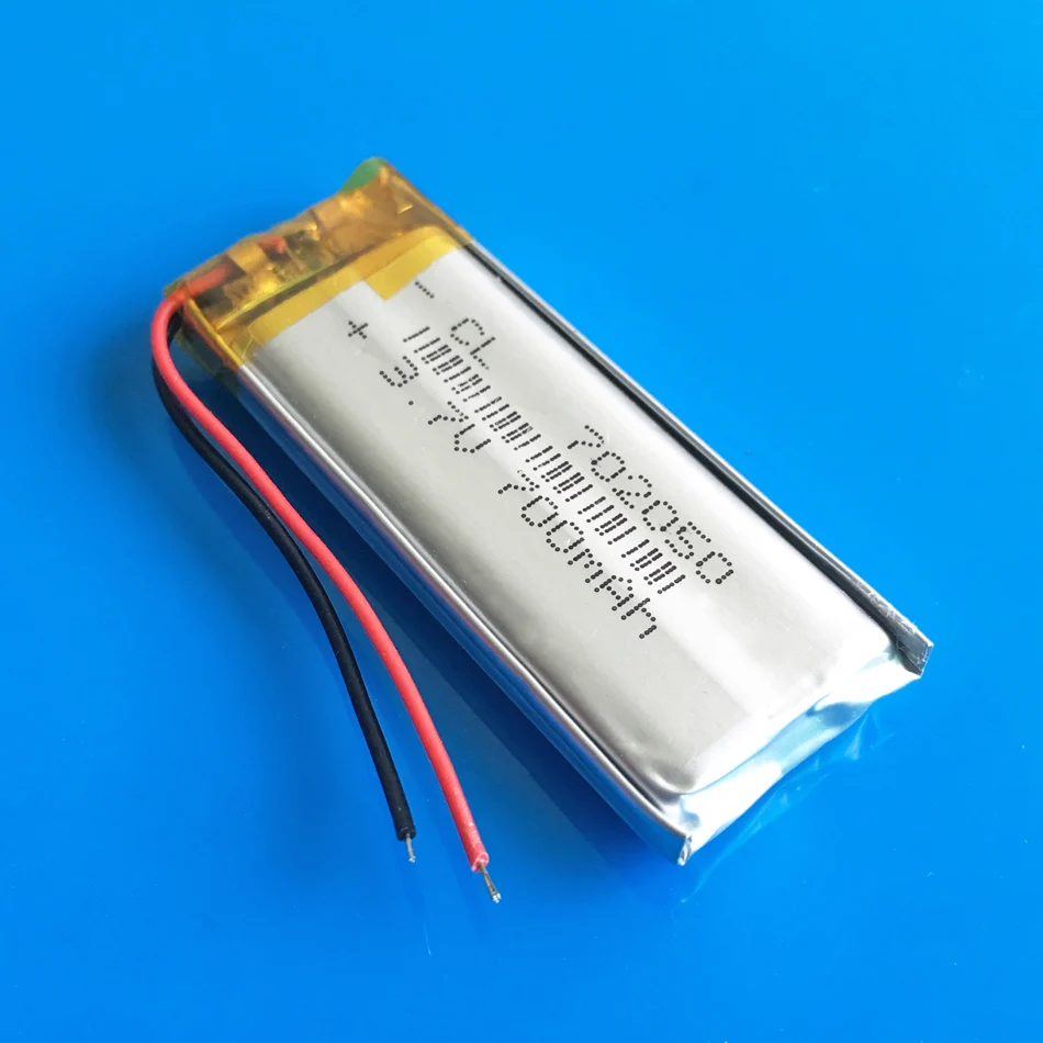 3 7 В 700 мАч перезаряжаемая lipo батарея Лев полимерный литиевый 702050 для MP3 MP4 GPS DVD