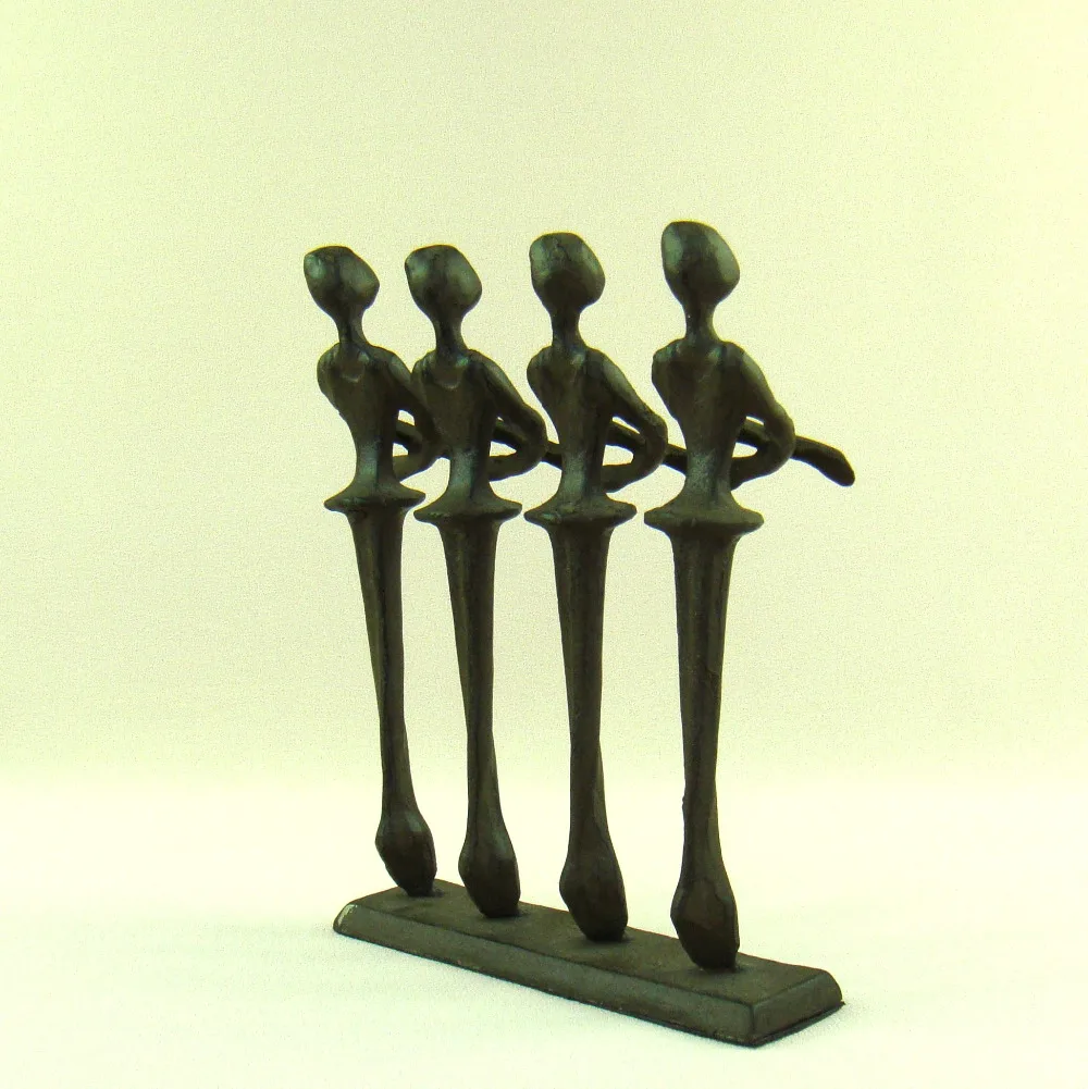 Классическая поросенок четыре маленьких лебедя балерины скульптура абстрактные