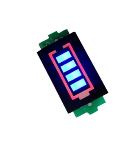 

Одиночный модуль индикатора емкости литиевой батареи 4,2 В синий дисплей тестер мощности