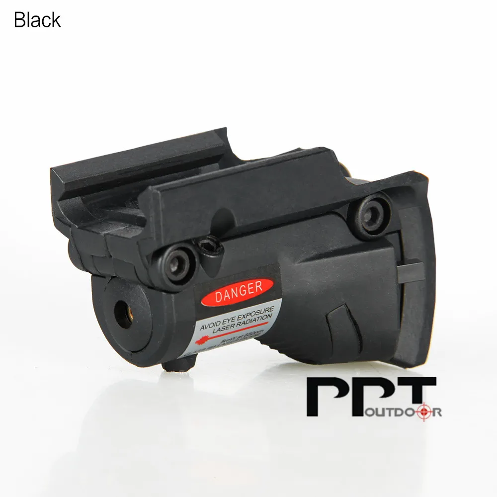 PPT красный лазерный тактический прицел заряженные пистолеты Glock лазерная указка