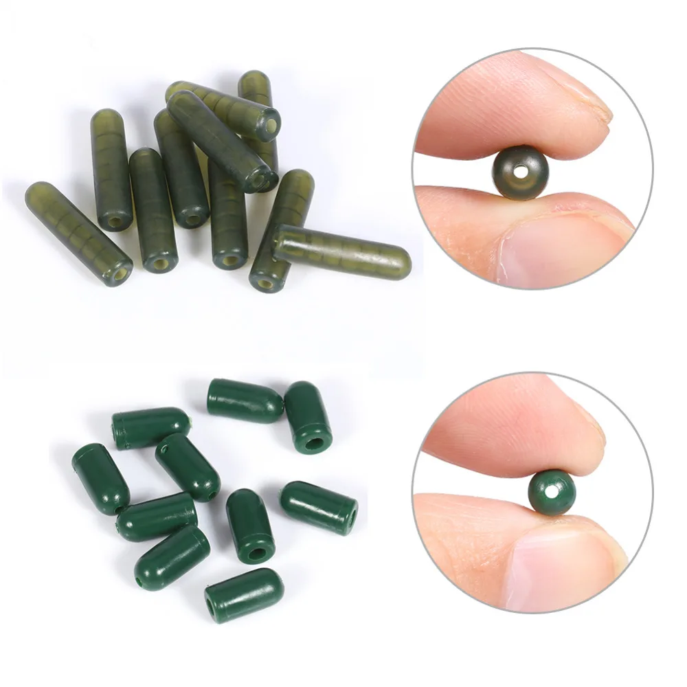 100 шт. резиновые рыболовные аксессуары 12/25 мм|fishing accessories|hook sleeveterminal tackle |