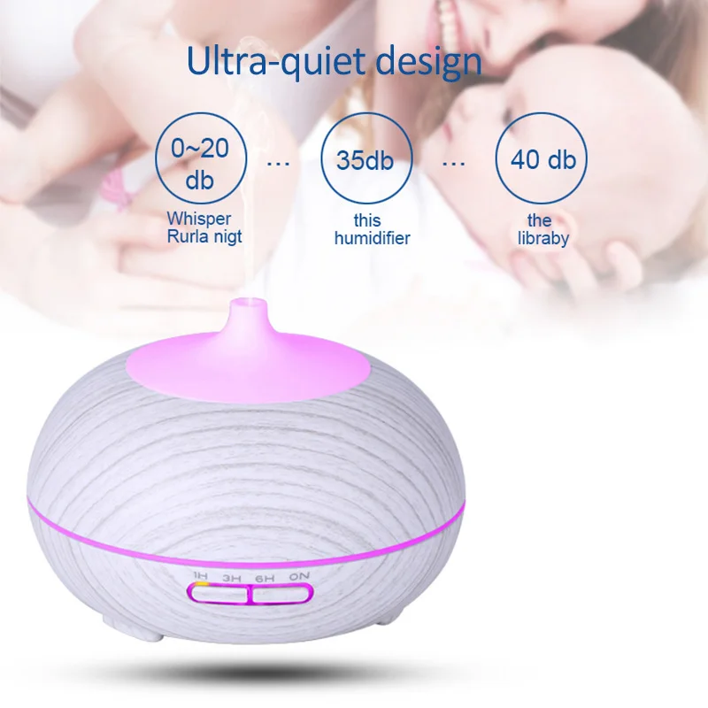 Увлажнитель воздуха ультразвуковой 300 мл со светодиодной подсветкой|Увлажнители